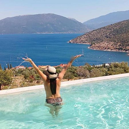 Augustela Villa Seaview Vacation Villa Agia Efimia ภายนอก รูปภาพ