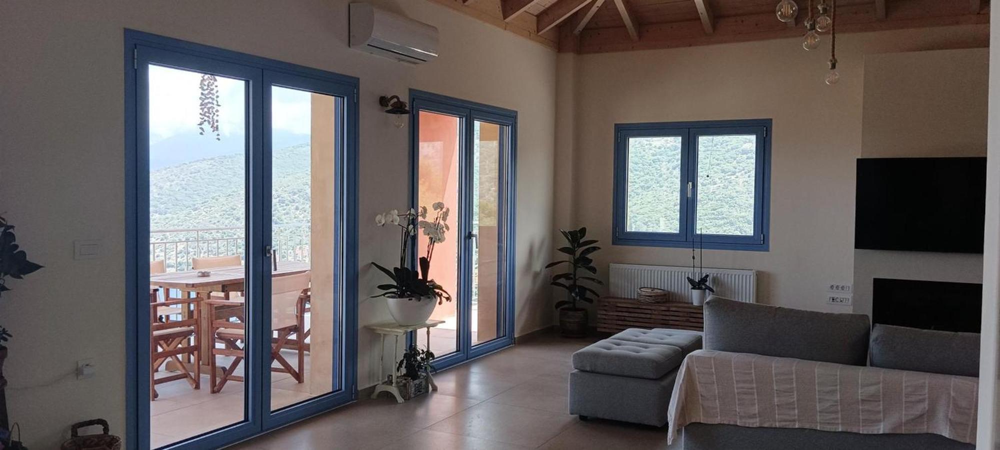 Augustela Villa Seaview Vacation Villa Agia Efimia ภายนอก รูปภาพ