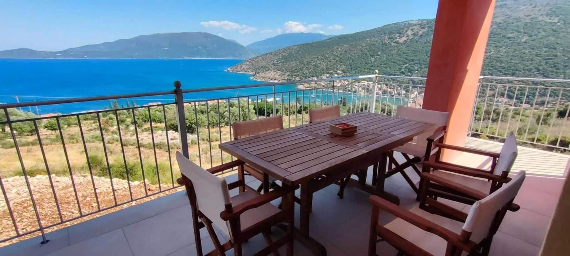 Augustela Villa Seaview Vacation Villa Agia Efimia ภายนอก รูปภาพ