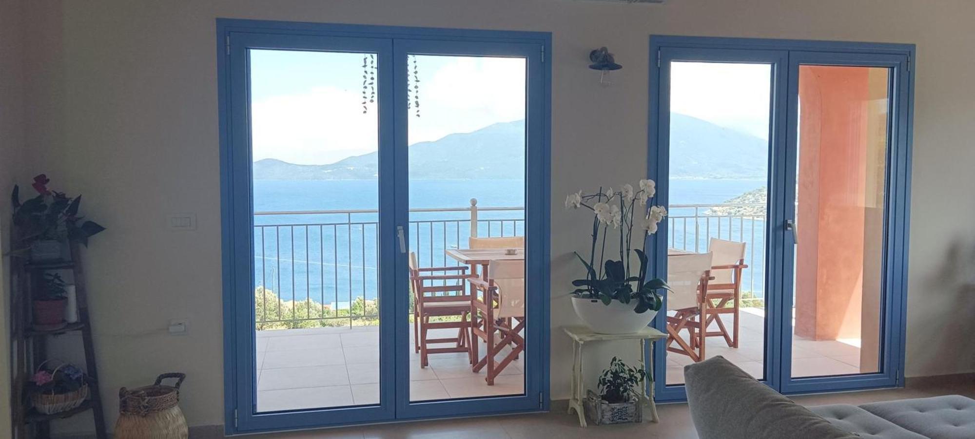 Augustela Villa Seaview Vacation Villa Agia Efimia ภายนอก รูปภาพ