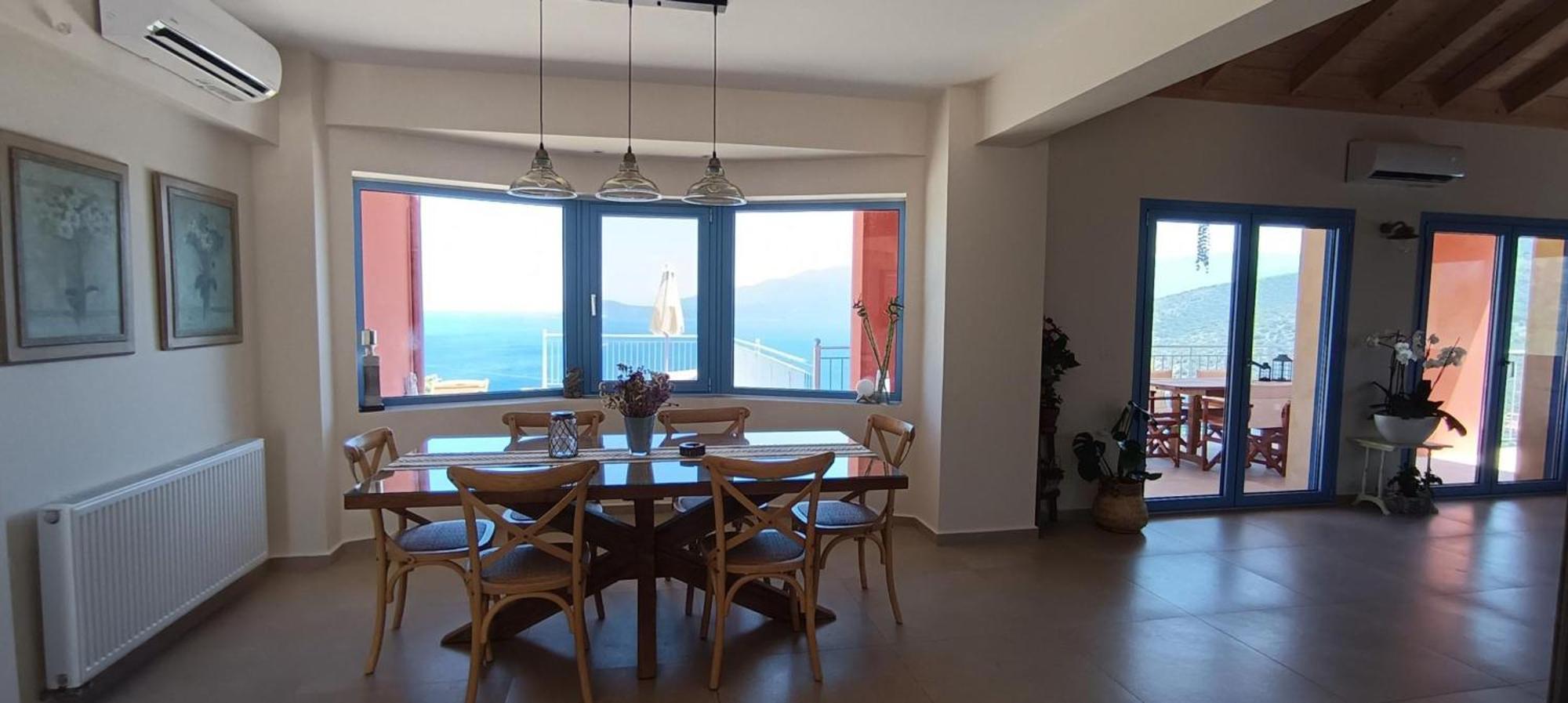 Augustela Villa Seaview Vacation Villa Agia Efimia ภายนอก รูปภาพ