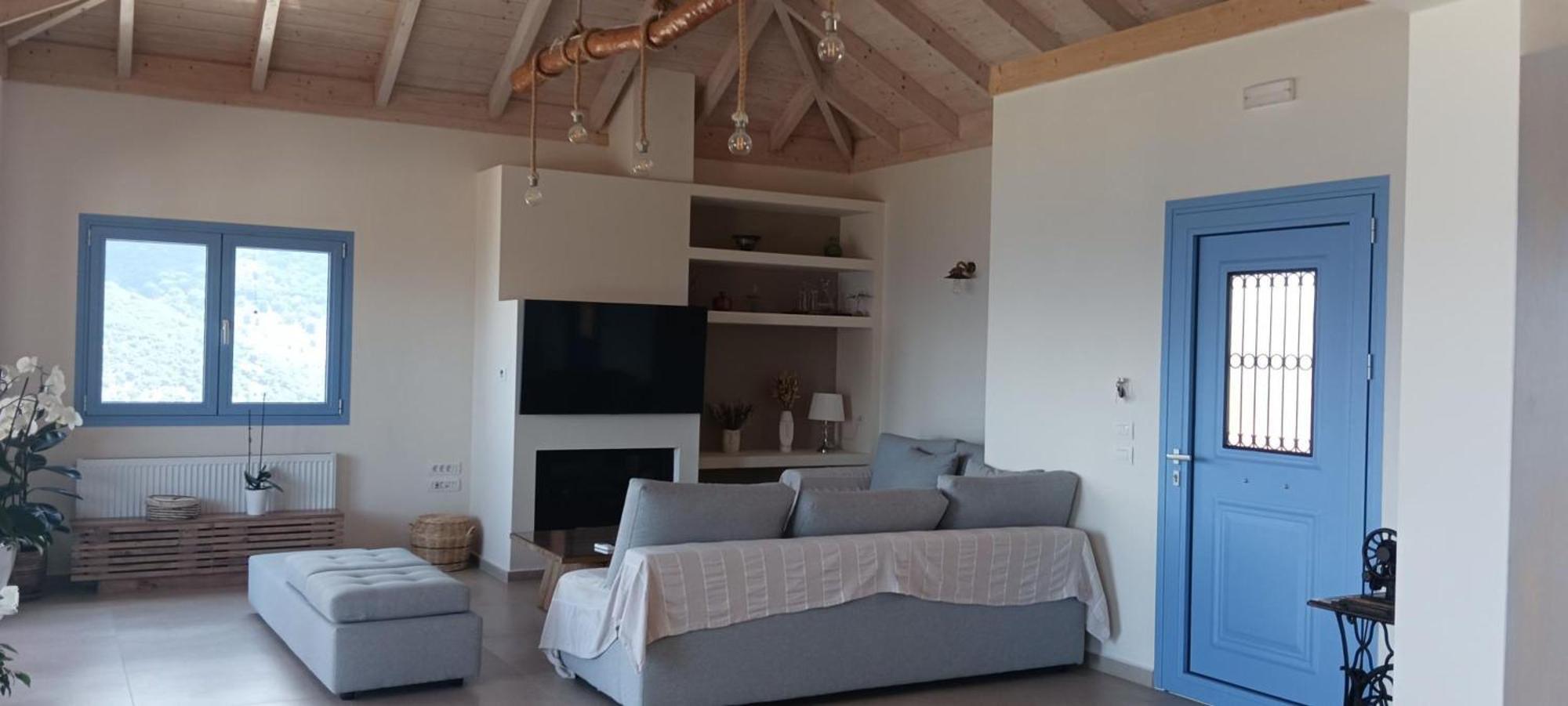 Augustela Villa Seaview Vacation Villa Agia Efimia ภายนอก รูปภาพ