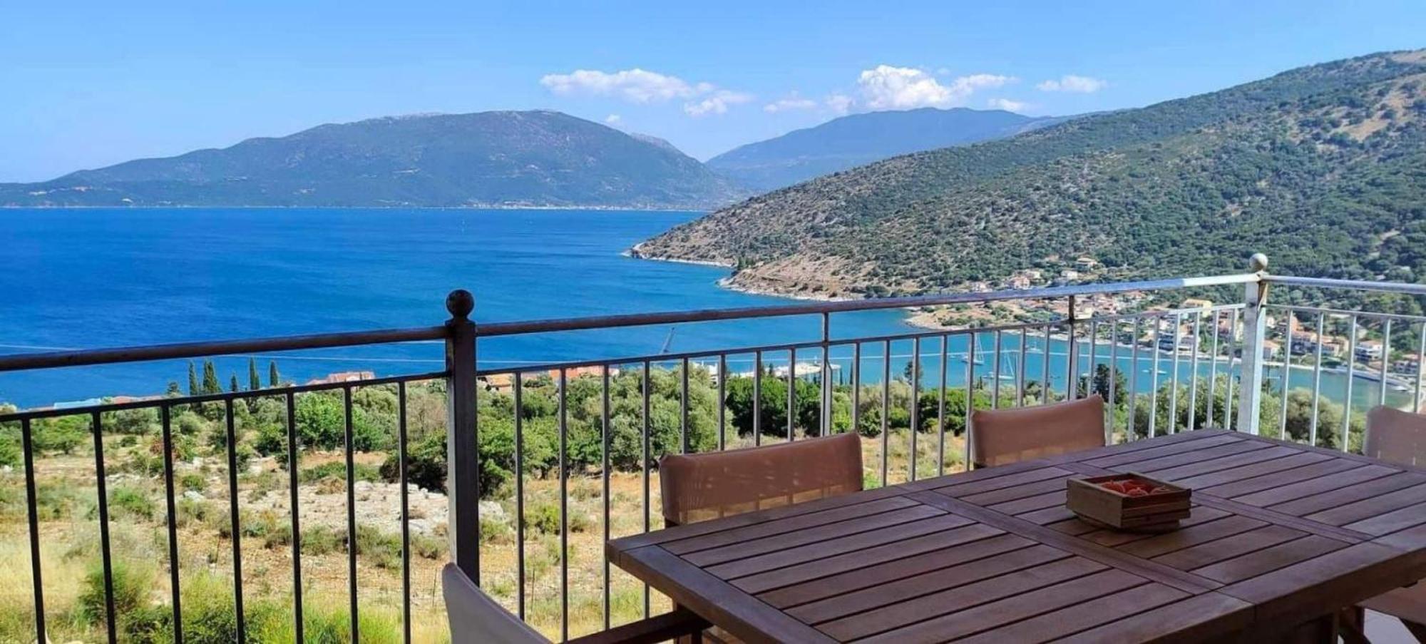 Augustela Villa Seaview Vacation Villa Agia Efimia ภายนอก รูปภาพ