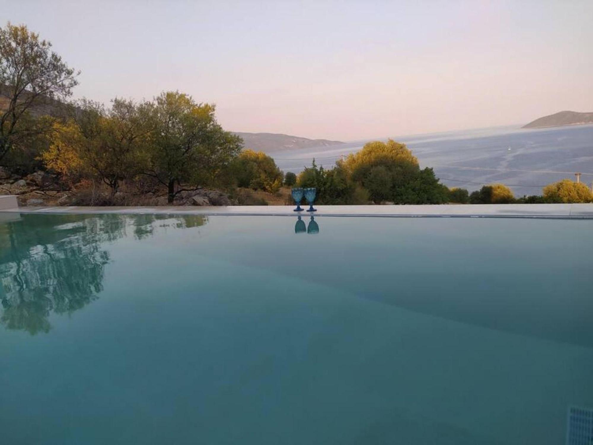 Augustela Villa Seaview Vacation Villa Agia Efimia ภายนอก รูปภาพ