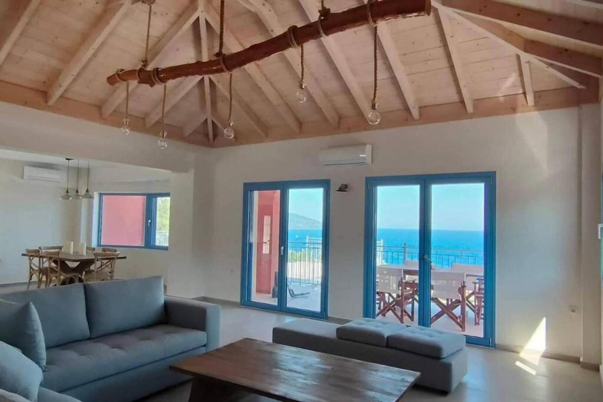 Augustela Villa Seaview Vacation Villa Agia Efimia ภายนอก รูปภาพ